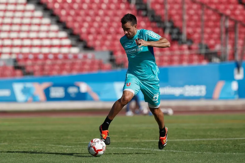 Matías Zaldivia vivirá su estreno con la camiseta de la U en el Estadio Nacional. Foto: U. de Chile.