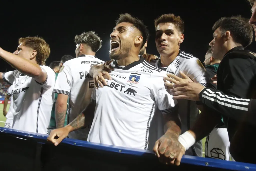 Bolados grita el gol que le dio el triunfo a Colo Colo