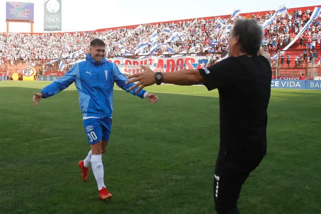 Nicolás castillo y el reencuentro con Mario Salas | Photosport