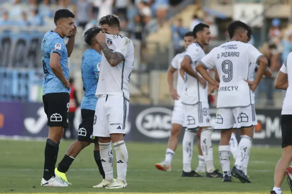 Guillermo Paiva no pudo mostrar sus credenciales. Foto: Jorge Loyola/Photosport