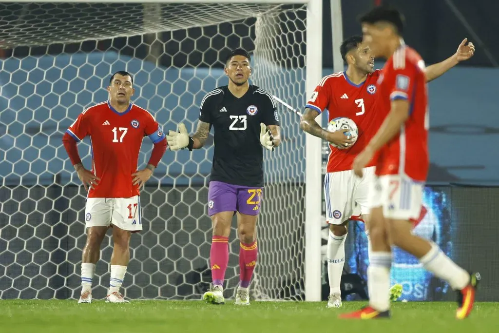 El meta fue protagonista en la Roja con Eduardo Berizzo. Foto: Marcelo Hernandez/Photosport