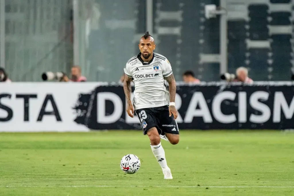 Arturo Vidal sólo estuvo 45 minutos en la revancha ante Godoy Cruz. Foto: Guille Salazar / Redgol.