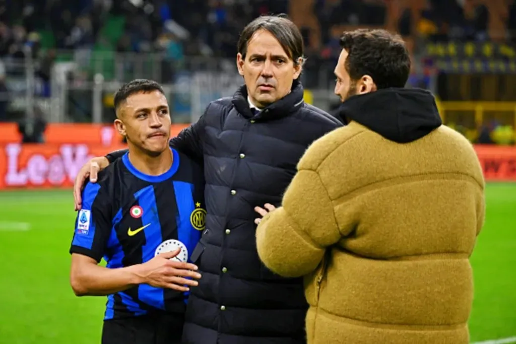 Alexis Sánchez convence a Simone Inzaghi y será titular en el Inter. Foto: IMAGO.