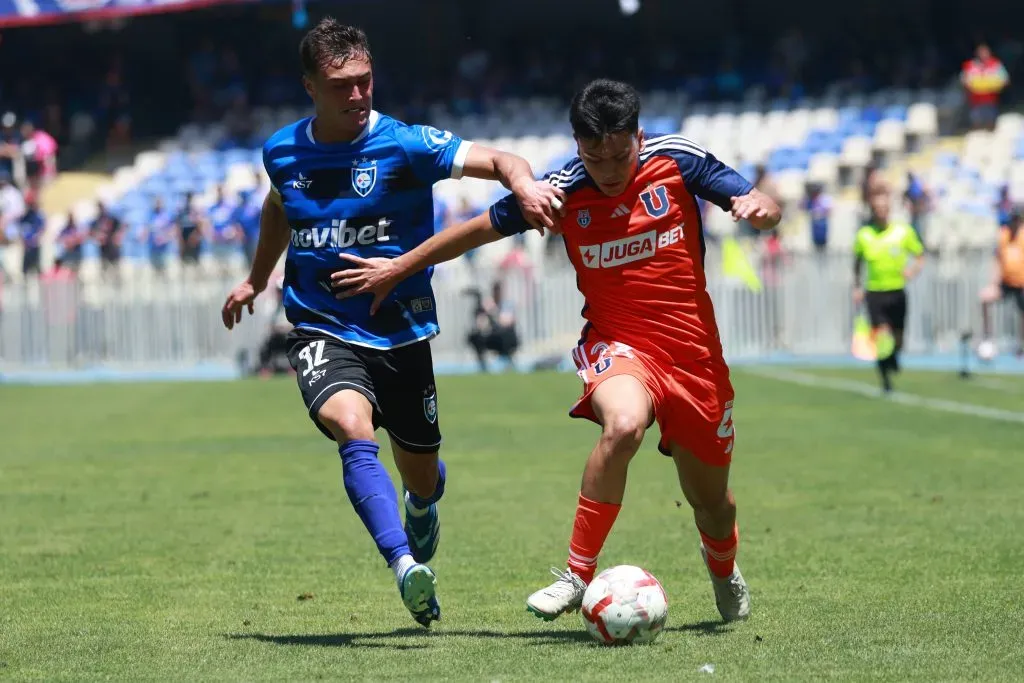 Ignacio Vásquez sumó varios minutos en la pretemporada de la U.