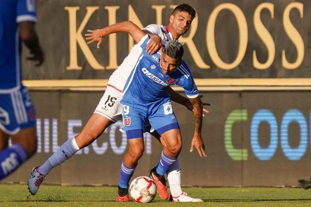 Leandro Fernández fue un dolor de cabeza para Copiapó. Foto: Alex Fuentes/Photosport