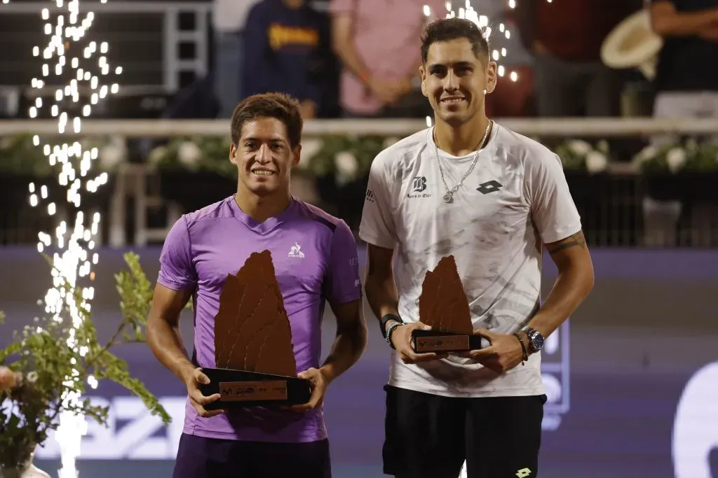 Alejandro Tabilo cayó ante Sebastián Báez en la final del Chile Open. Imagen: Photosport.