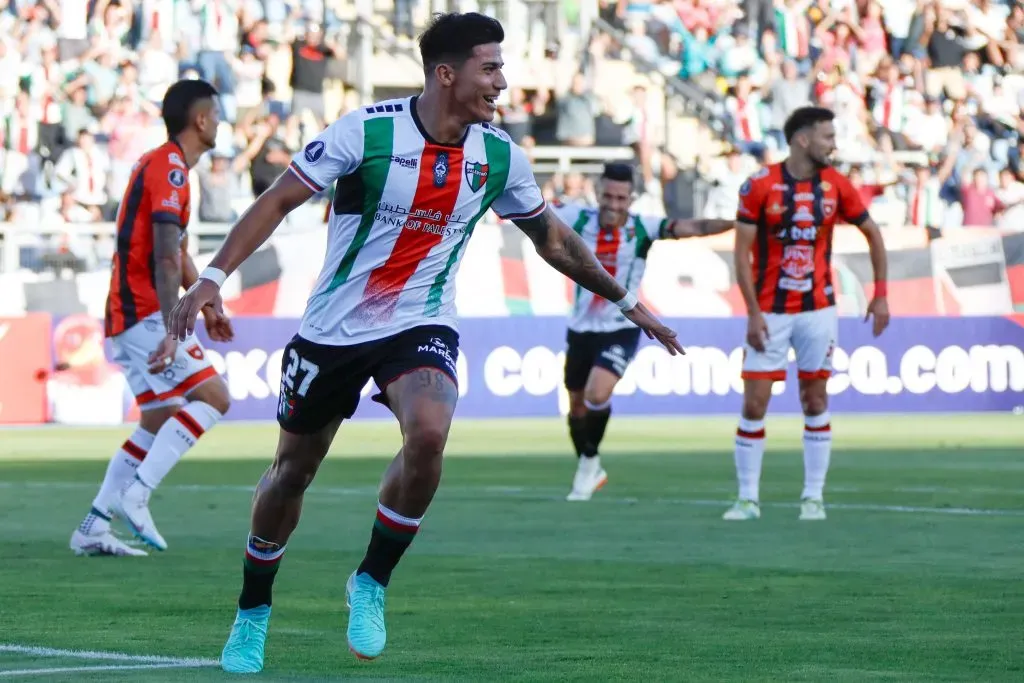 Palestino eliminó a Portuguesa en la Copa Libertadores. Imagen: Photosport.