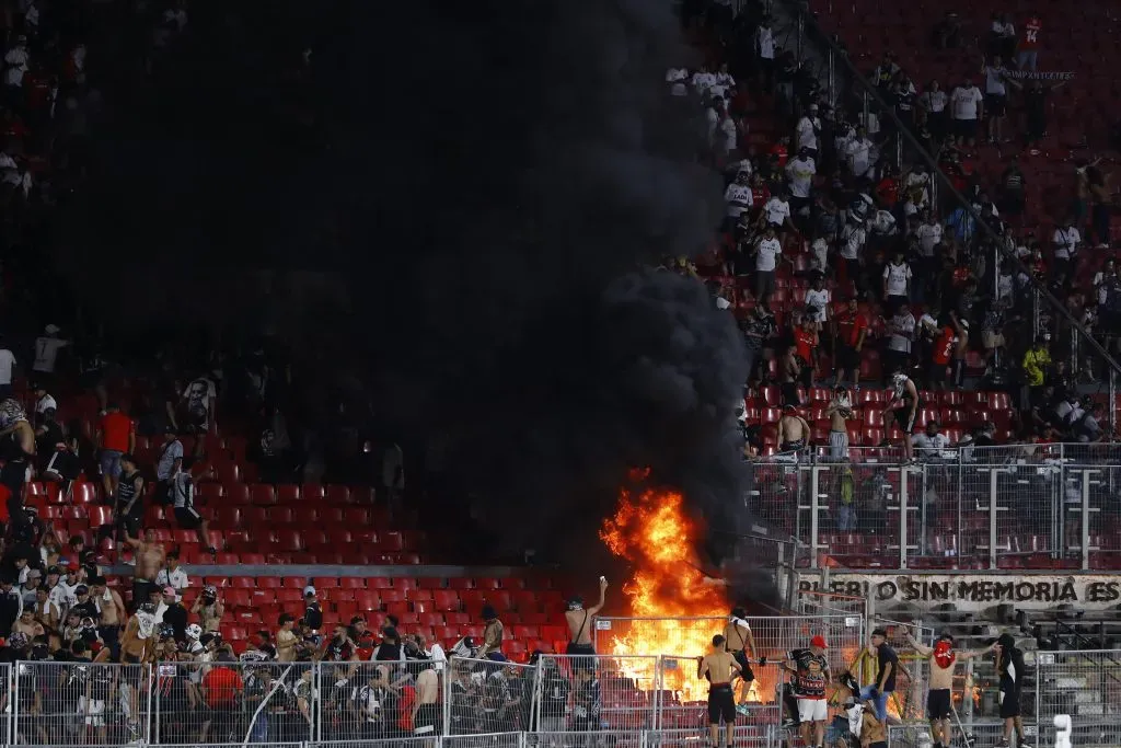 Los incidentes en la Supercopa.