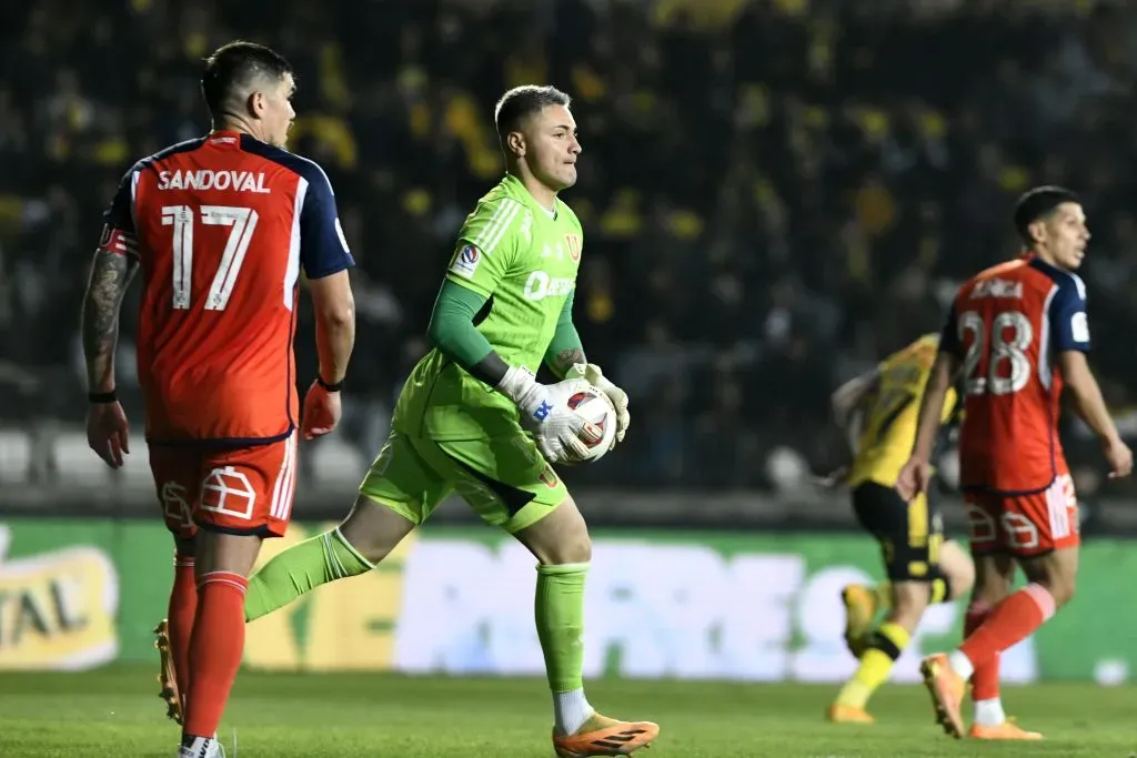 Cristóbal Campos vio terminado su vínculo con la U. Foto: Alejandro Pizarro Ubilla/Photosport