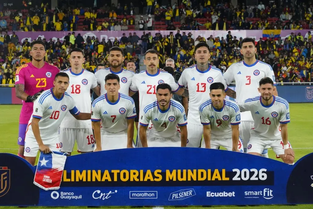 El último partido de Chile fue el 21 de noviembre de 2023 y fue derrota 1-0 ante Ecuador. Imagen: Photosport.
