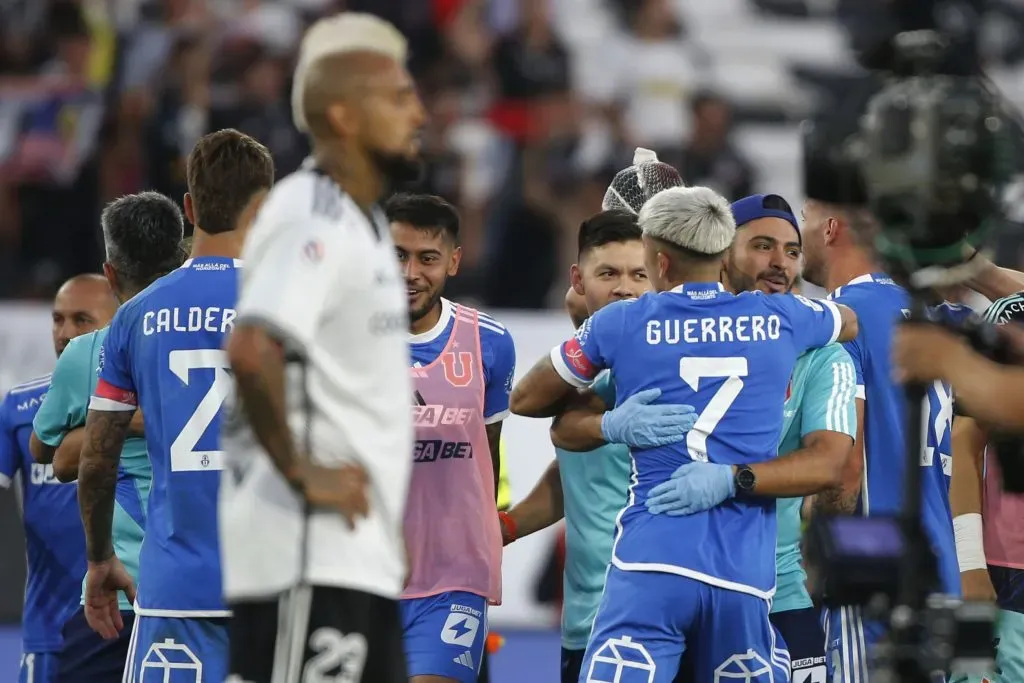 La U por fin le ganó a Colo Colo en el Monumental. Dragomir Yankovic/Photosport