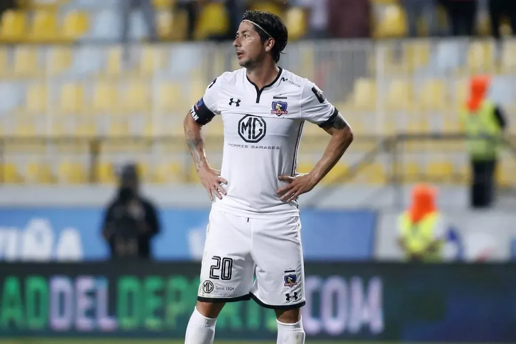 Jaime Valdés jugó en Colo Colo entre 2014 y 2019. Imagen: Photosport.