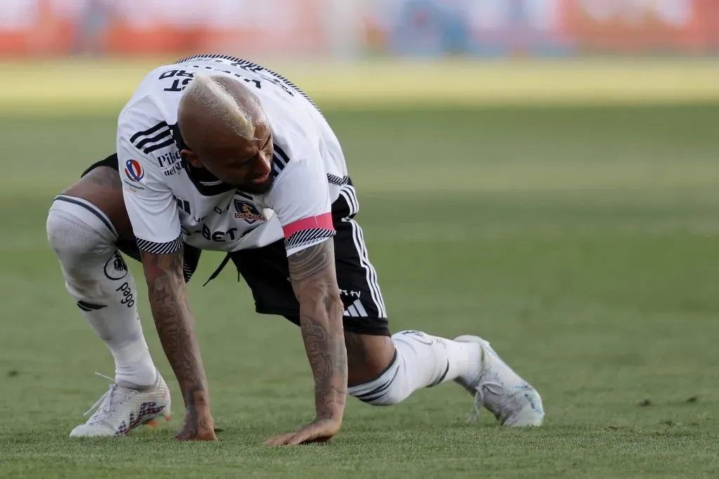 Vidal no pudo brillar como se espera del King en los recientes partidos de Colo Colo contra Trinidense y la U.