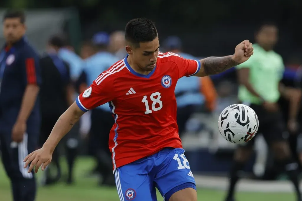 Aravena fue convocado a La Roja por emergencia. Imagen: Photosport.