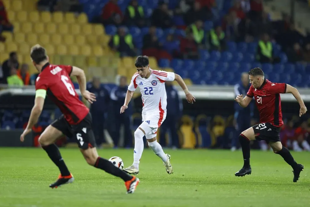 Osorio fue figura ante Albania y en la Roja esperan que repita el mismo nivel contra Francia.