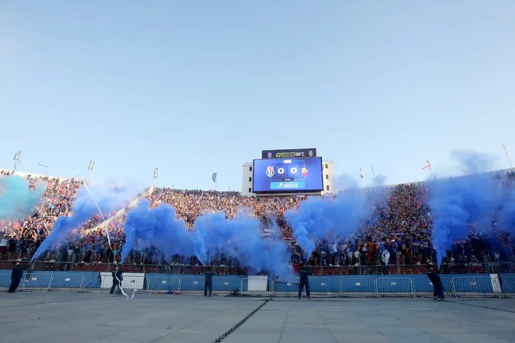 La U jugó su tercer partido en el Estadio Nacional. Foto: Jonnathan Oyarzun/Photosport