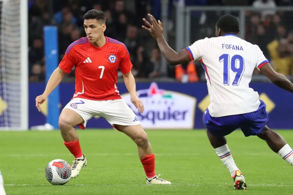 Marcelino en el amistoso ante Francia