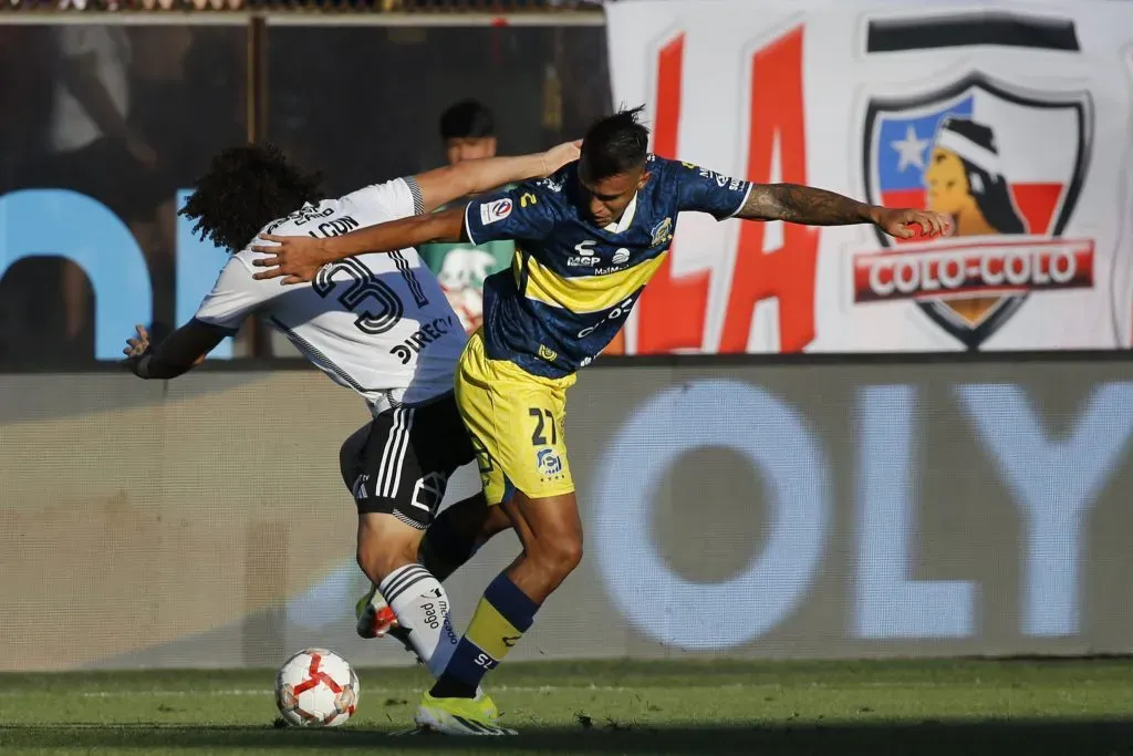 Falcón venía con polémica en el Superclásico y ante Coquimbo Unido. Foto: Dragomir Yankovic/Photosport