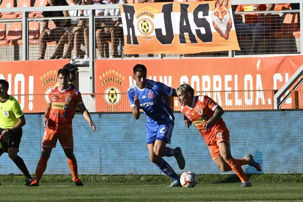 El defensor fue titular en la última victoria ante Cobreloa, en Calama. Foto: Pedro Tapia/Photosport