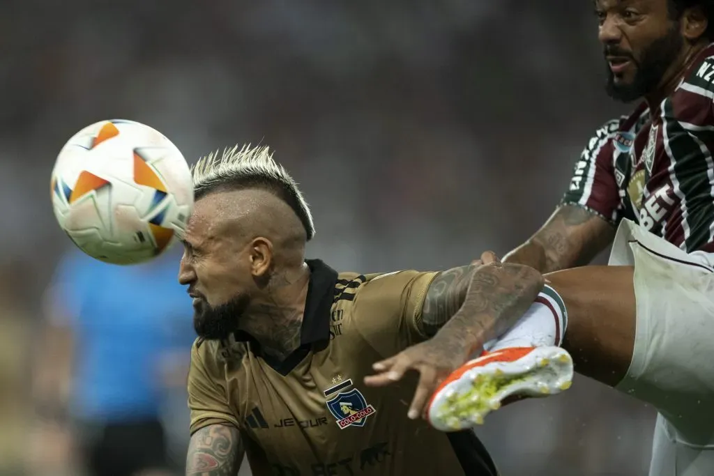 Arturo Vidal y Colo Colo ante Fluminense en el Maracaná: terreno conocido para el King, pero ante una afición archirrival.