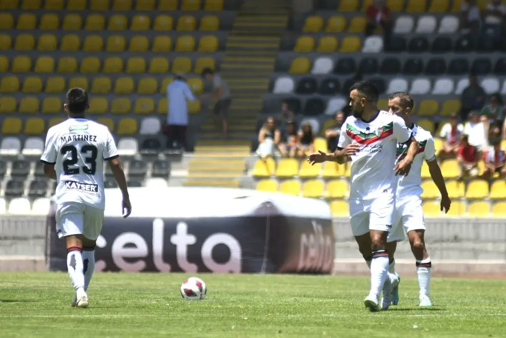 Palestino tendrá que viajar 461.8 km para jugar su próximo partido en la Copa Libertadores 2024. | Foto: Photosport.