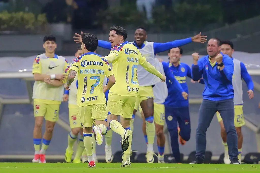 Diego Valdés lideró la goleada del América ante el Toluca. Foto: JamMedia.