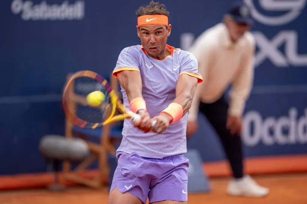 Nadal cayó en dos sets ante De Minaur en Barcelona