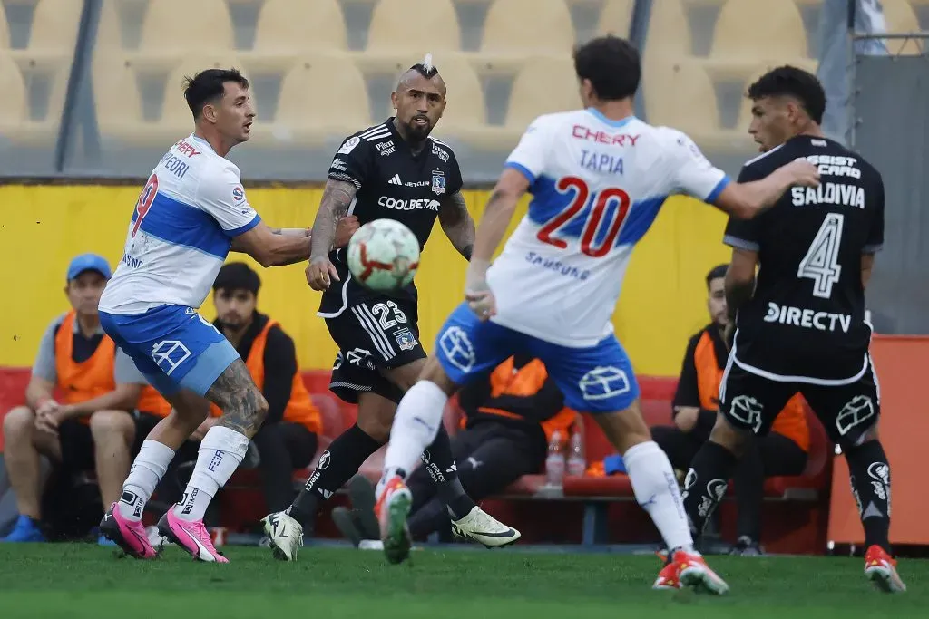 Zampedri lamentó la derrota ajustada contra Colo Colo (Photosport)