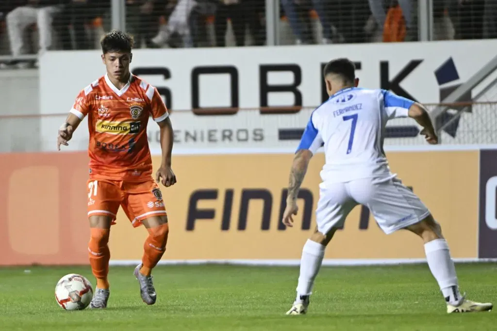 Cobreloa no pudo repetir lo realizado ante Colo Colo en el Monumental. Foto: Pedro Tapia/Photosport