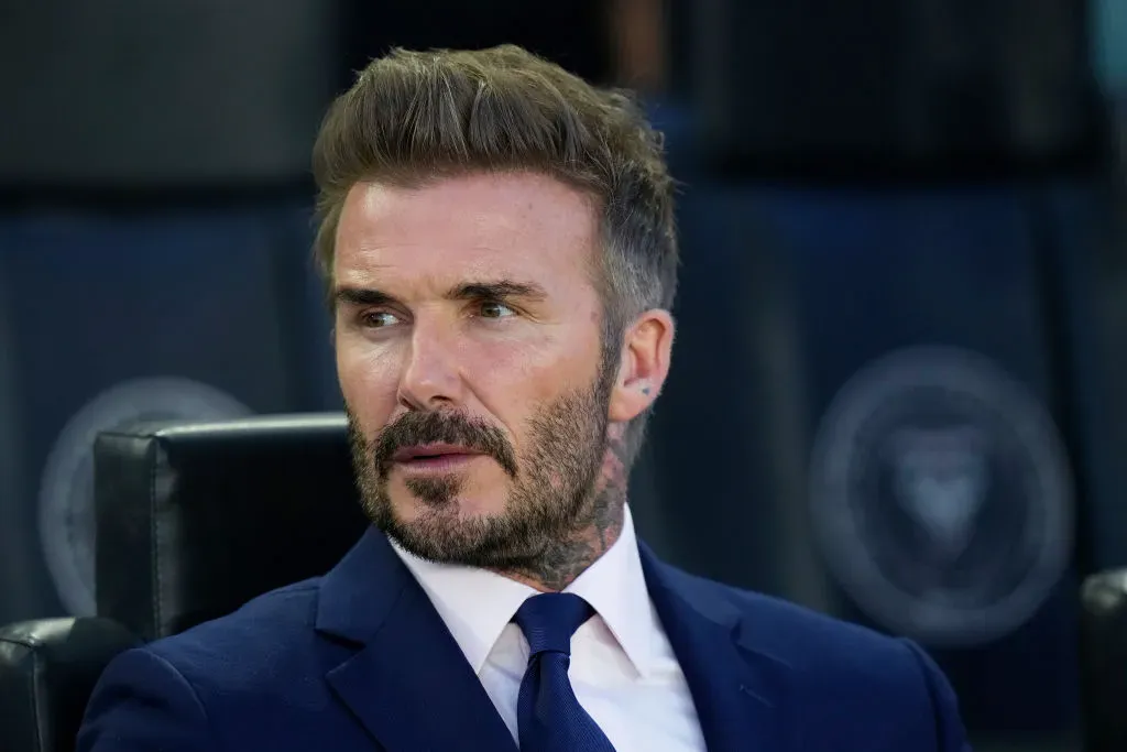 David Beckham. (Photo by Rich Storry/Getty Images)