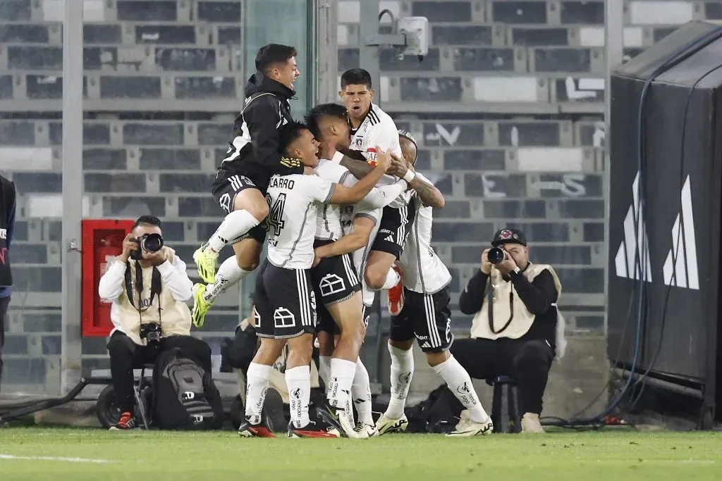 Colo Colo derrotó a Unión La Calera gracias a un inspirado Damián Pizarro. Foto: Photosport.