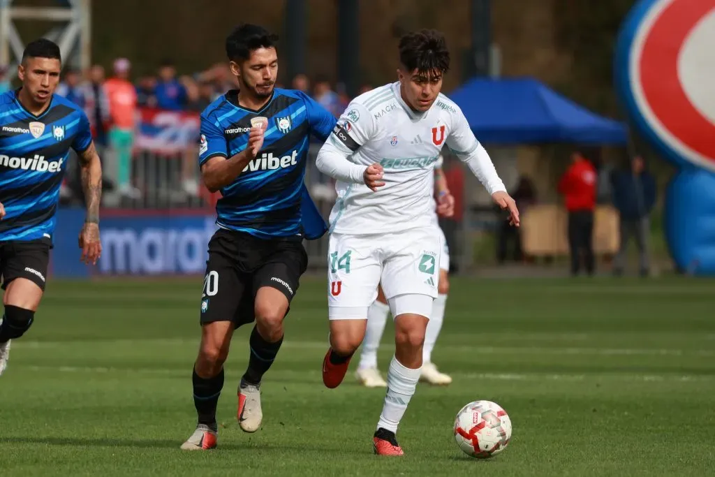 La U se aleja más en la cima de la tabla de posiciones del torneo. Foto: Photosport.