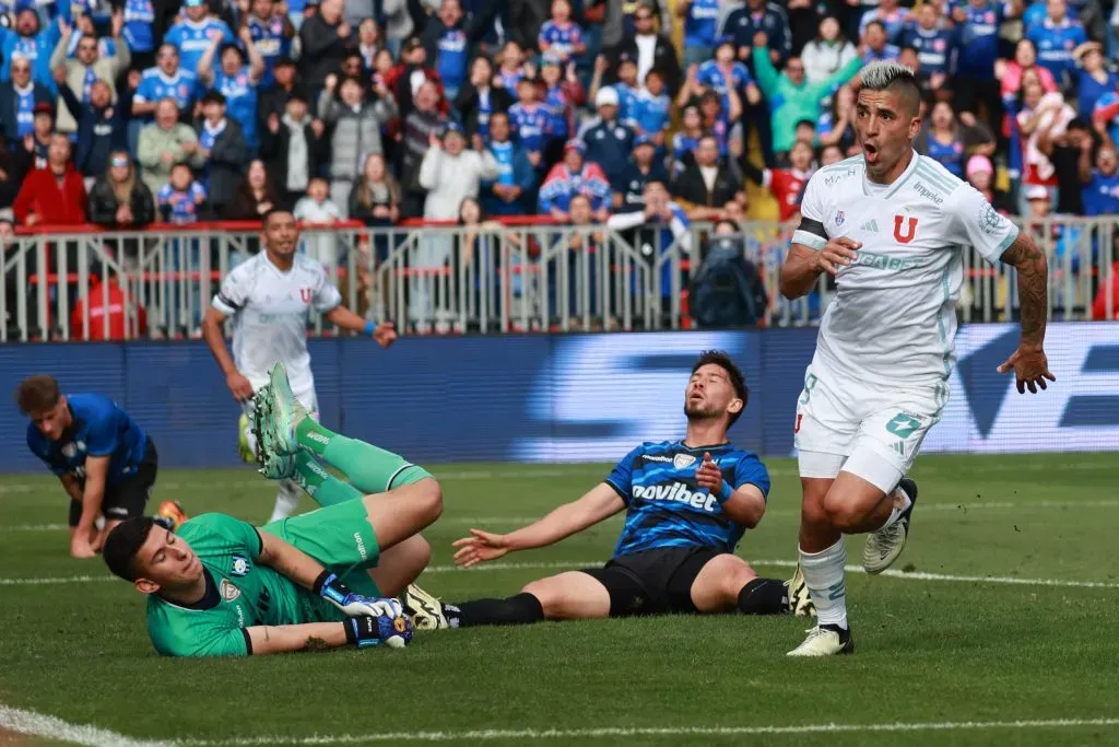 Universidad de Chile sigue liderando el torneo. Foto: Eduardo Fortes/Photosport