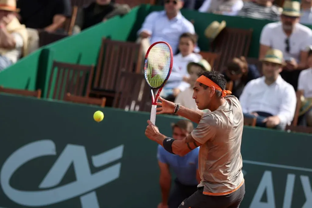 Alejandro Tabilo se quedó con el título del Challenger de Aix-en-Provence. Foto: IMAGO.