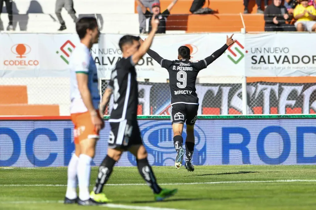 Damián Pizarro marcó el segundo gol consecutivo en el torne. Foto: Alejandro Pizarro/Photosport