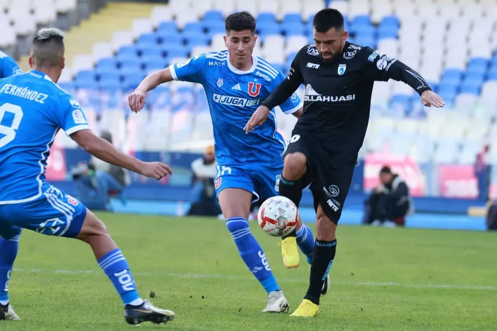 Matías Sepúlveda fue el último de los refuerzos de la U. Foto: Eduardo Fortes/Photosport