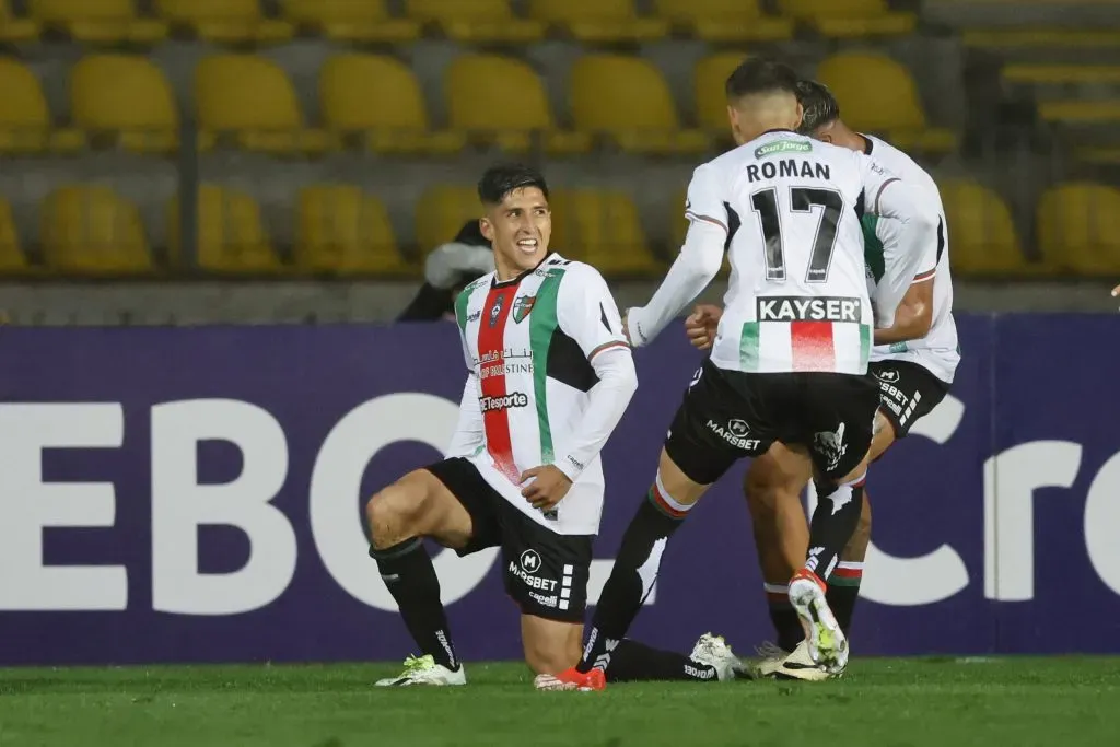 Fernando Cornejo marcó un golazo para Palestino. Foto: Andres Piña/Photosport