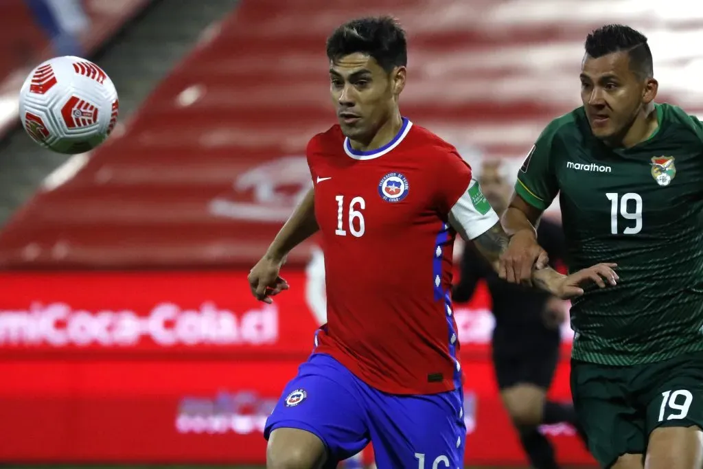 Felipe Mora quiere volver a vestir la camiseta de la selección chilena en la Copa América. Foto: Photosport.