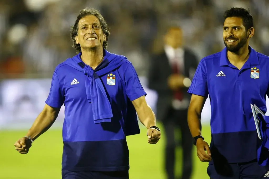 Mario Salas y Fernando Gutiérrez en Sporting Cristal. (Grupo El Comercio/Photosport).