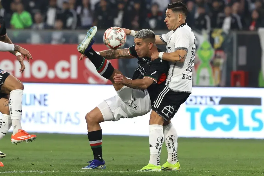 Óscar Opazo marcó el segundo para Colo Colo. Foto: Karin Pozo/Photosport