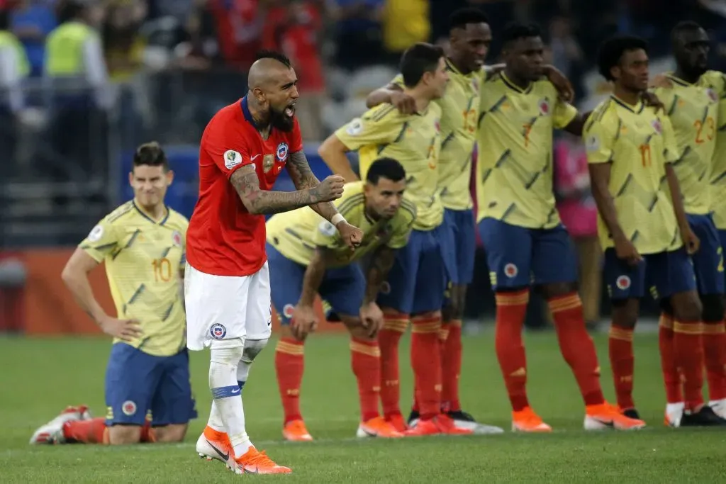 El King sabe que cambiaron la mentalidad de la Roja. Foto: Andres Pina/Photosport