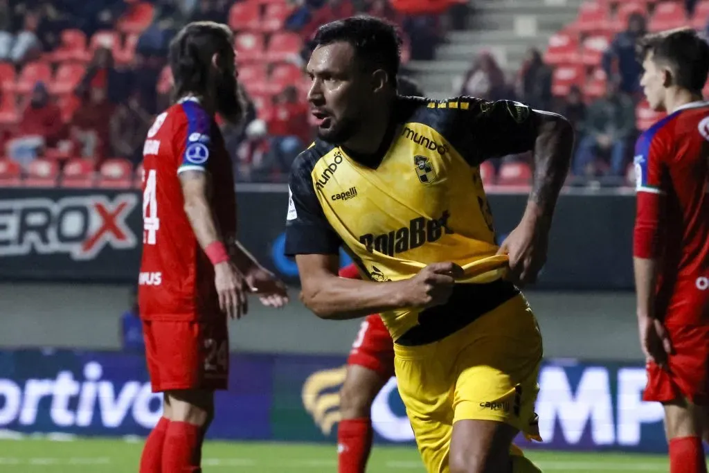 Chávez marcó el gol del triunfo de Coquimbo Unido. Foto: Andres Pina/Photosport