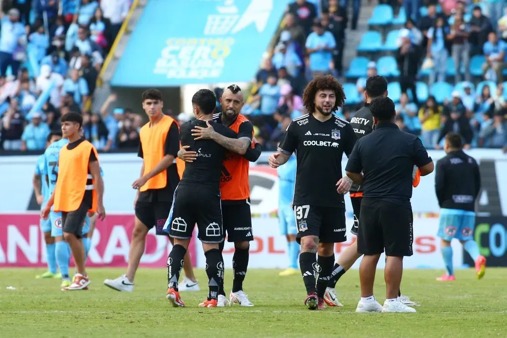 Colo Colo gana en un extraño contexto ante Iquique. Foto: Alex Diaz/Photosport