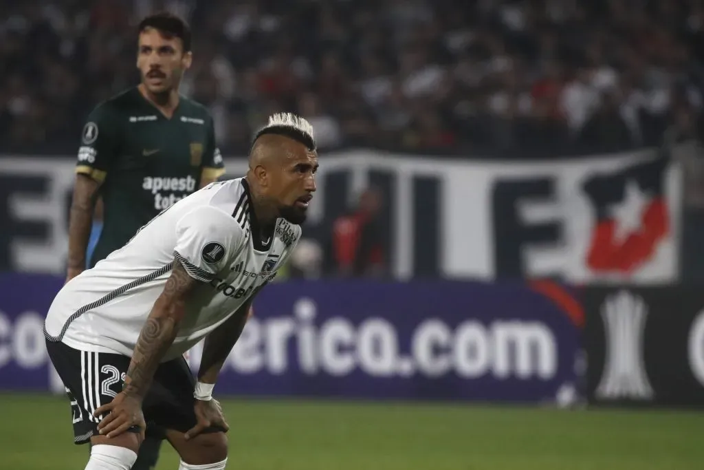 Arturo Vidal fue drástico con los equipos que se les iban a defender al Monumental. Foto: Jonnathan Oyarzun/Photosport