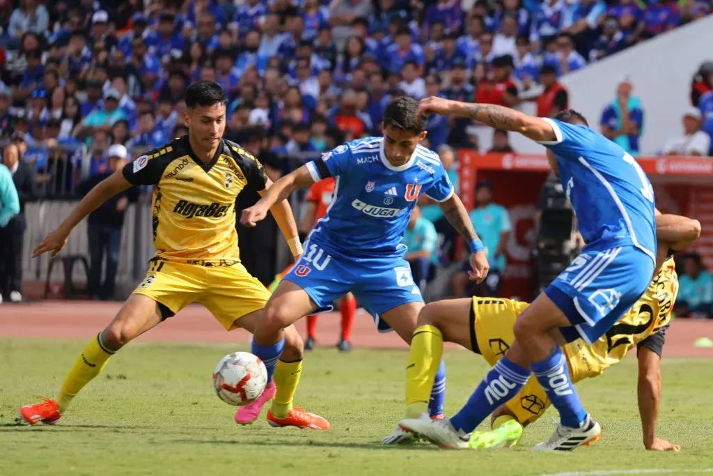 Coquimbo Unido es la gran amenaza para que la U siga siendo líder en el cierre de la primera rueda. Foto: Photosport.