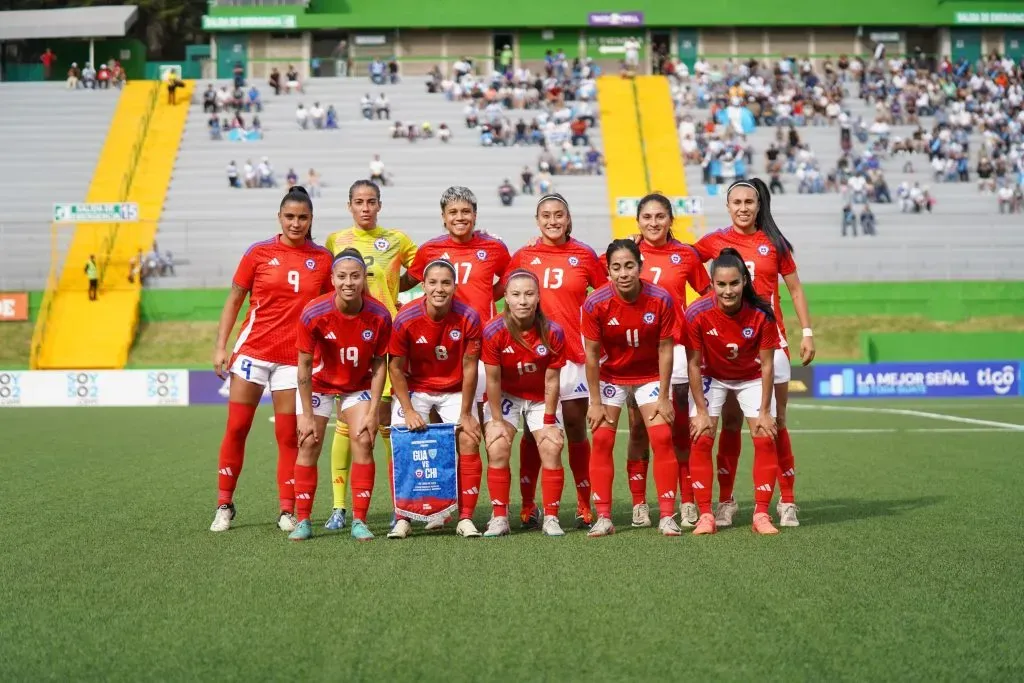 La Roja contra Guatemala: 1-6.