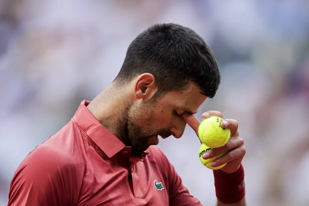 Novak Djokovic se retira de Roland Garros. Foto: Imago
