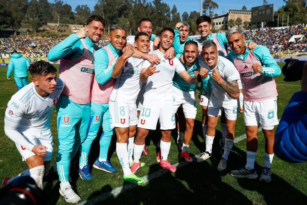 Universidad de Chile celebró su primer lugar en el Campeonato Nacional. Foto: U de Chile.