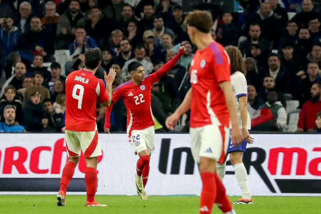 Darío Osorio marcó un gol ante Francia.