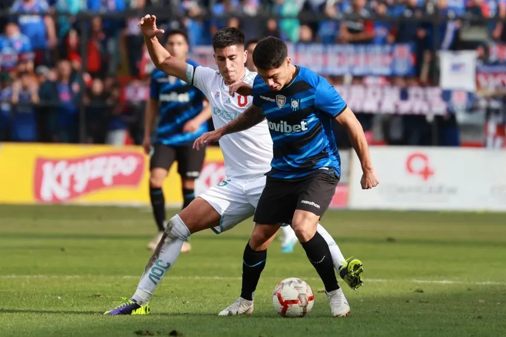 Gonzalo Montes es uno de los que toma fuerza en la U. Foto: Eduardo Fortes/Photosport